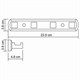 WASSERKRAFT Lippe K-6574 Кронштейн настенный, хром WASSERKRAFT 6574 - фото 277442