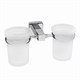 WASSERKRAFT Lippe K-6528D Подстаканник двойной, хром WASSERKRAFT 6528D - фото 277443