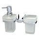 WASSERKRAFT Wern K-2589 Держатель стакана и дозатора, хром WASSERKRAFT 2589 - фото 277457