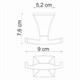 WASSERKRAFT Wern K-2523D Крючок двойной, хром WASSERKRAFT 2523D - фото 277552