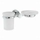 WASSERKRAFT Donau K-9426 Держатель стакана и мыльницы, хром WASSERKRAFT 9426 - фото 277748