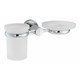 WASSERKRAFT Donau K-9426 Держатель стакана и мыльницы, хром WASSERKRAFT 9426 - фото 277750