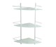 WASSERKRAFT K-3133WHITE Полка стеклянная тройная, белый WASSERKRAFT 3133W - фото 278035
