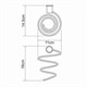 WASSERKRAFT K-1080POLISHED BLACK Держатель фена, черный WASSERKRAFT 1080PB - фото 278160
