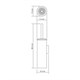 WASSERKRAFT K-1087BLACK Щетка для унитаза подвесная, черный WASSERKRAFT 1087B - фото 278200