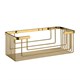 WASSERKRAFT K-711POLISHED GOLD Полка металлическая, золото WASSERKRAFT 711PG - фото 278240