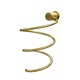 WASSERKRAFT K-1080BRUSHED GOLD Держатель фена, матовое золото WASSERKRAFT 1080BG - фото 278252