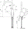 IDEAL STANDARD CERAPLAN III Смеситель для раковины с трубчатым изливом 150 мм - фото 27828