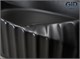 GID Раковина Bm888 53358 накладная черная матовая 60x38.5x13.5 GID-53358 - фото 279339