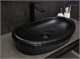 GID Раковина Bm777 53357 накладная черная матовая 60x39x13.5 GID-53357 - фото 279363
