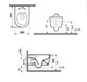 GID Унитаз подвесной Tornado Tr2133TF 62262Y белый 49x36x34 GID-62262Y - фото 279827