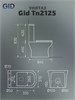 GID Унитаз напольный Tn2125 62245Y белый 64.5x37x83 GID-62245Y - фото 279933