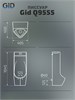 GID Напольный сенсорный писсуар Q9555 91116 белый 40.5x45x104.5 GID-91116 - фото 280029