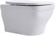 AQUANET Унитаз подвесной Elegant Rimless Elegant W LX-1163 Soft Close, белый AQUANET-280960 - фото 280529
