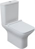 AQUANET Чаша напольного унитаза Rimless Cube 2-C CL-12288, белый AQUANET-240208 - фото 280911