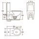 AQUANET Бачок для унитаза Atago/Cetus 3.0 AQUANET-348003