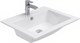 AQUANET Elektra Раковина полувстраиваемая ширина 60 см, белый AQUANET-270160 - фото 281262