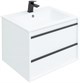 AQUANET Elektra Раковина полувстраиваемая ширина 60 см, белый AQUANET-270160 - фото 281264