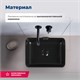 AQUANET Perfect Раковина накладная ширина 50 см, черный AQUANET-273677
