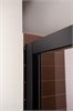 AQUANET Pleasure Душевая дверь раздвижная ширина 150 см профиль - черный / стекло - прозрачное AQUANET-AE60-N-150H200U-BT - фото 281839