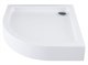 AQUANET GL180 Душевой поддон четверть круга размер 80x80 см, цвет белый AQUANET-265569 - фото 282700