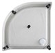 AQUANET GL180 Душевой поддон четверть круга размер 90x90 см, цвет белый AQUANET-265571 - фото 282717