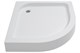 AQUANET HX515 Душевой поддон четверть круга размер 90x90 см, цвет белый AQUANET-293844 - фото 282745