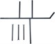 AQUANET Optimal Душевой поддон четверть круга размер 90x90 см, цвет белый AQUANET-293357 - фото 282755