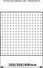 AQUANET Passion Верхний душ квадратный Размер 20x20 см, цвет хром AQUANET-AF301-84-SM - фото 283289