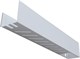 AQUANET Полка Магнум Н 70x12 белая матовая, с крючками AQUANET-341540 - фото 283568