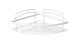 FIXSEN Полка угловая одноэтажная белая (FX-850W-1) FX-850W-1 - фото 284049