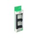 FIXSEN Планка 3 крючка PRACTICA, черный (FX-805B-3) FX-805B-3 - фото 284316