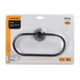 FIXSEN Полотенцедержатель кольцо черный Comfort  Black (FX-86011) FX-86011 - фото 284712
