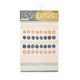 FIXSEN Коврик для ванной 1-ый  LOTUS, mix (розовый+синий+белый+серый), 50х80см (FX-8030W) FX-8030W - фото 284779