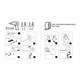 FIXSEN Крючок одинарный  Lux Chrome (FX-15005) FX-15005