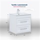AQUANET Boston New Тумба под раковину напольная / подвесная ширина 60 см, цвет белый AQUANET-306367 - фото 285967