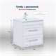 AQUANET Boston New Тумба под раковину напольная / подвесная ширина 60 см, цвет белый AQUANET-306367 - фото 285968