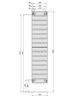 AQUANET Jane (Flat) Шкаф-пенал напольный / подвесной ширина 35 см, цвет бежевый AQUANET-343980 - фото 286296