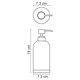WASSERKRAFT K-6100 Дозатор, цвет черный WASSERKRAFT 6199 - фото 287072
