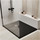WASSERKRAFT Dill 61T Душевой поддон прямоугольный искусственный камень размер 120x90 см, черный WASSERKRAFT 61T07 - фото 287090