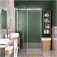 WASSERKRAFT Vils 56R Душевая стенка ширина 90 см, цвет хром WASSERKRAFT 56R07-RP90 - фото 287177