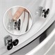 WASSERKRAFT Lippe 45S Душевой уголок прямоугольный размер 120x90 см двери раздвижные профиль - хром / стекло - прозрачное WASSERKRAFT 45S24 - фото 287196