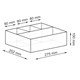 WASSERKRAFT Wern WB-420 Корзина, цвет коричневый WASSERKRAFT WB-421-M - фото 287285