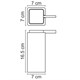 WASSERKRAFT K-9600 Дозатор, цвет белый WASSERKRAFT 9699 - фото 287519