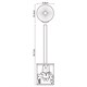 WASSERKRAFT K-6400 Щетка для унитаза, цвет розовый WASSERKRAFT 6427 - фото 287603