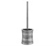 WASSERKRAFT K-7600 Щетка для унитаза, цвет серебристый WASSERKRAFT 7627 - фото 287866