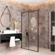 WASSERKRAFT Dill 61S Душевой уголок прямоугольный размер 120x80 см двери раздвижные профиль - черный / стекло - прозрачное WASSERKRAFT 61S06 - фото 288364