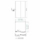 WASSERKRAFT Dill 61S Душевой уголок прямоугольный размер 120x80 см двери раздвижные профиль - черный / стекло - прозрачное WASSERKRAFT 61S06 - фото 288368