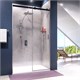 WASSERKRAFT Душевая дверь раздвижные ширина 140 см профиль - хром / стекло - прозрачное WASSERKRAFT 15R31 - фото 288426