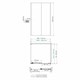 WASSERKRAFT Dill 61S Душевой уголок прямоугольный размер 110x80 см двери раздвижные профиль - черный / стекло - прозрачное WASSERKRAFT 61S14 - фото 288472